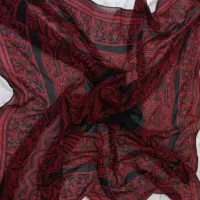 روسری خوشرنگ مجلسی حریر