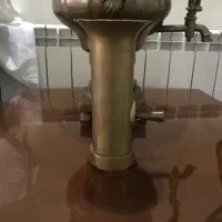 سماور روسی سفارشی فارسی نویس پشت پایه|کلکسیون اشیاء عتیقه|تهران, جوانمردان (اندیشه)|دیوار