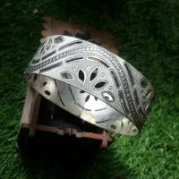 النگو پهن نقره