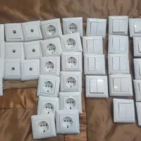 کلید پریز تکمیل حراج|مصالح و تجهیزات ساختمان|مشهد, مشکینی (شهرک غرب)|دیوار