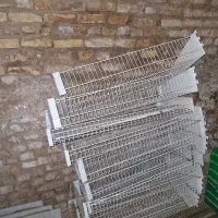 فروش فوری قفسه فلزی فروشگاهی کارکرده (ابعاد متنوع)