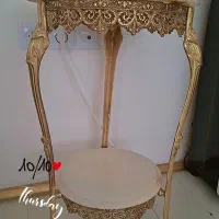 میز تلفن برنز