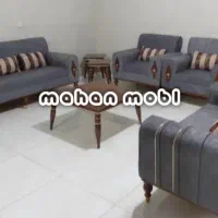 مبل۷نفره با کیفیت برتر قیمت واقعی میز جلومبلی عسلی|مبلمان خانگی و میز عسلی|گرگان, |دیوار