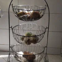 سبد سیب زمینی و پیاز