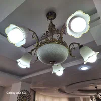 لوسترطرح برنز|لوستر و چراغ آویز|کرمانشاه, |دیوار