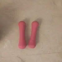 یک جفت دمبل ۷۵۰ گرم و کش ورزشی