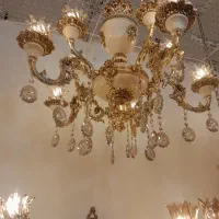 لوستر های وارداتی شاخه ای سرامیکی