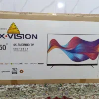 کارتن تلویزیون ۵۰اینچ ایکس ویژن