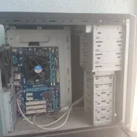 کیس با مادربرد gigabyte GA-h61