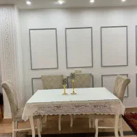 میزناهار خوری ۶نفره  ۴عدد استخونی ۲عدد بنفش|میز و صندلی غذاخوری|رشت, لاکان شهر|دیوار