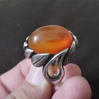 انگشتر نقره نگین عقیق