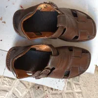 کفش چرم بندی