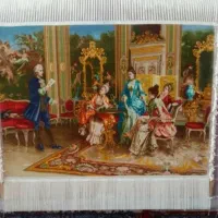 چله کشی فرش و تابلو فرش