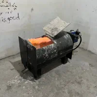کوره ذوب الومینیوم و روی به همراه قالب چدنی آماده