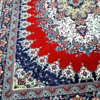 دو تخته فرش12متری تمام نخ و خوشرنگ با کیفیت