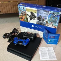 ps 4 slim دو دسته کپی خور ورژن 12 بازی 2026