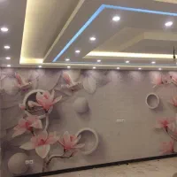 اجرای سقف کاذب کناف PVC تایل و دکوراسیون با کیفیت|خدمات پیشه و مهارت|بهبهان, |دیوار