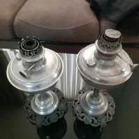 چراغ گردسوزجکی روسی بکر اهنی|کلکسیون اشیاء عتیقه|نیشابور, شهرک بهارستان|دیوار