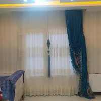 پرده یالان دار پذیرایی و اتاق خواب