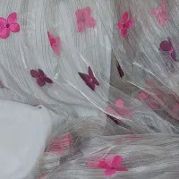 پرده ی حریر و پشت پرده ای|پرده، رانر، رومیزی|تهران, چهارصد دستگاه|دیوار