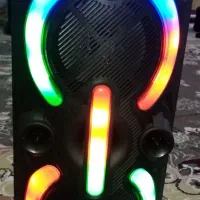 اسپیکر میکروفون دار بزرگ و یک دونه اسپیکر کوچک