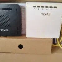 دو عدد مودم خانگی نو پرقدرت|مودم و تجهیزات شبکه|پرند, فاز ۶|دیوار