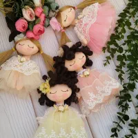 عروسک تیلدا ،فرشته|اسباب‌بازی بچه|قم, قلعه کامکار|دیوار