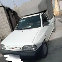 وانت پراید سفید صدفی مدل نیمه دوم ۹۹تحویلی۴۰۰|خودرو سواری و وانت|بهبهان, |دیوار