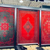 فرش اسپادانا رقیب فرش دستبافت ۱۵۰۰ شانه تراکم ۴۵۰۰|فرش|شیراز, شهرک سراج|دیوار