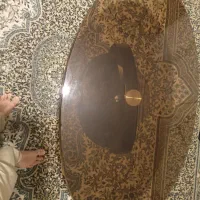 میز وسط شیشه ای