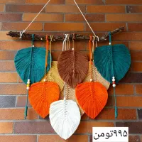 دیوارکوب مکرومه|صنایع دستی و سایر لوازم تزئینی|زرند, |دیوار