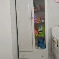 تخت کودک و نوجوان به همراه کمد|تخت و سرویس خواب|قزوین, |دیوار