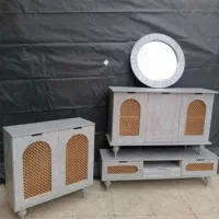 ست آینه کنسول کامل و تک شیک و با کیفیت|بوفه، ویترین، کنسول|تهران, جنت‌آباد مرکزی|دیوار