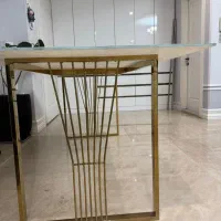 میز نهارخوری بدون صندلی شیشه مرمر|میز و صندلی غذاخوری|تهران, قیطریه|دیوار