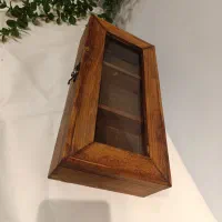 جعبه تی بک چوبی|ظروف سرو و پذیرایی|قم, صفائیه|دیوار