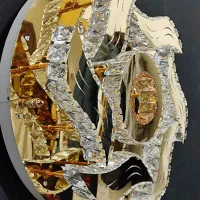 لوستر کلیپسی خورشید|لوستر و چراغ آویز|تبریز, |دیوار