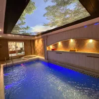 ویلا استخردار لوکس ، روف گاردن اجاره ای ایزدشهر