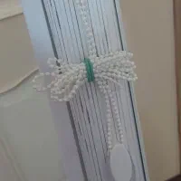 پرده زبرا در حد نو و کامل سالم|پرده، رانر، رومیزی|اصفهان, باغ زرشک|دیوار