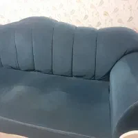 **مبلمان ۷ نفره سالم با میز عسلی فقط ۳میلیون