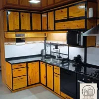 ساخت کابینت و کمد سبک مدرن چوب و فلز