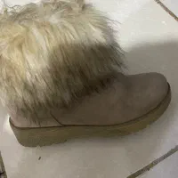 نیم بوت خز دار