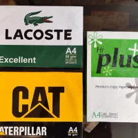کاغذ a4 کاترپیلار  ،، لاکوست  ،، های پلاس  ۸۰ گرم|لوازم التحریر|اصفهان, قلعه طبره|دیوار