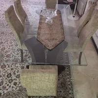 میزناهارخوری۶نفره/چوب عالی باشیشه/فوری فوری