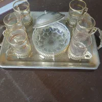 استکان باگیره قندان سینی|ظروف سرو و پذیرایی|کرج, خرمدشت|دیوار