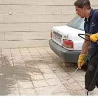 شایان پاک ((نظافت راه پله وپیلوت با دستگاه))