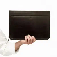 کیف کلاسوری چرم دور زیپ|کیف، کفش، کمربند|مشهد, عامل|دیوار