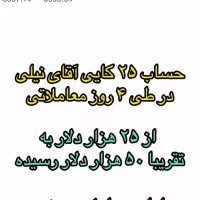 درآمد دلاری واقعی از ۵۰۰ الی ۳۰۰۰دلار  سود روزانه