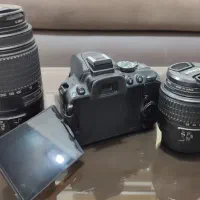 دوربین نیکون Nikon d5300 با دو لنز ‌18-55 و 55-300|دوربین عکاسی و فیلم‌برداری|آزادشهر, |دیوار