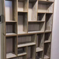 کمد قفسه کتابخانه|کتابخانه، شلف، قفسه‌های دیواری|تبریز, |دیوار