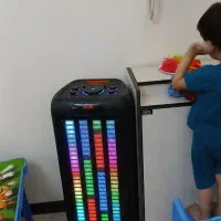 اسپیکر شارژی چمدانی چرخدار